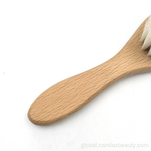 Mini Hair Brush Wooden baby soft mini hair brush Factory